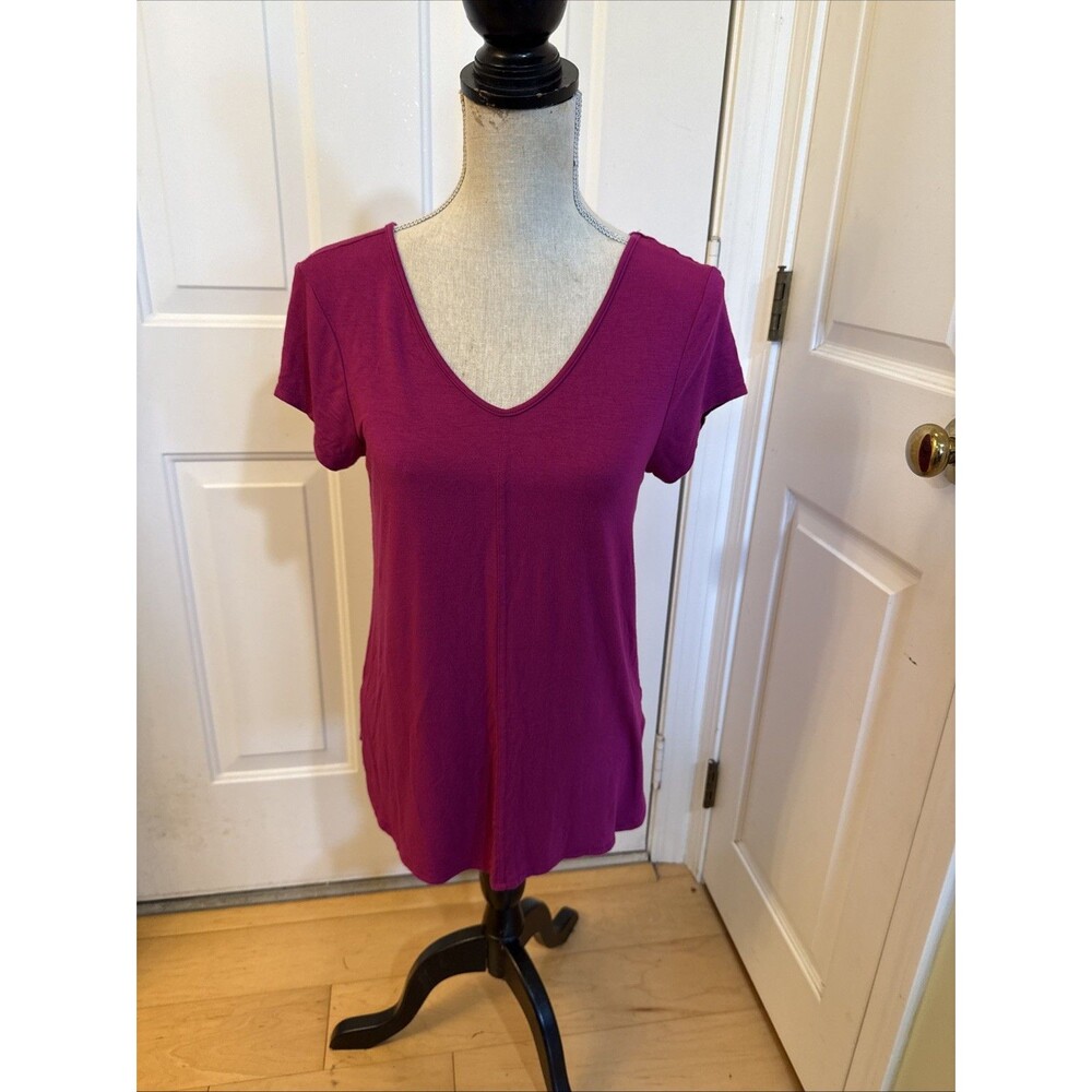 MAGENTA TEE Cupid Size S Women’s Stretch Rayon  T Shirt